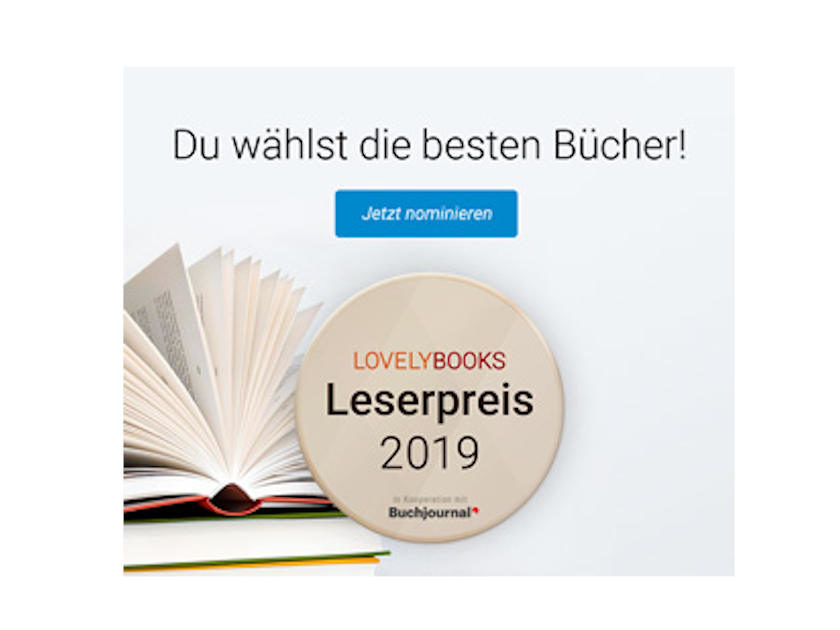 LovelyBooks Leserpreis 2019