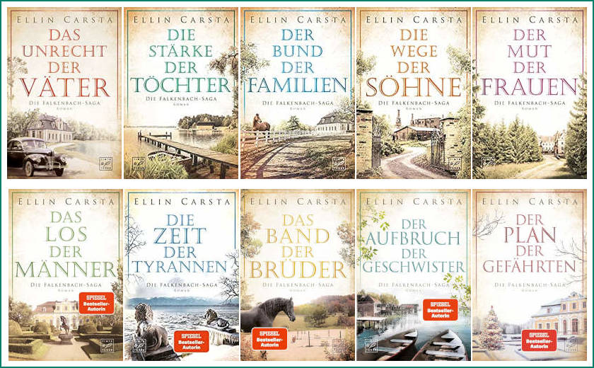 Cover Info Falkenbach-Saga 1-10